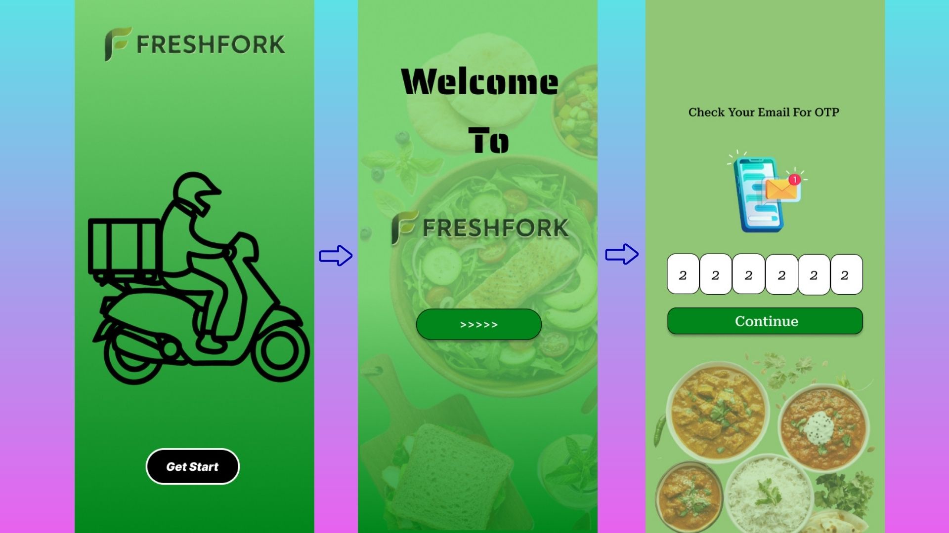 FreshFork Food Delivery App